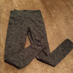 *Warm* Winter Green Patterned Leggings